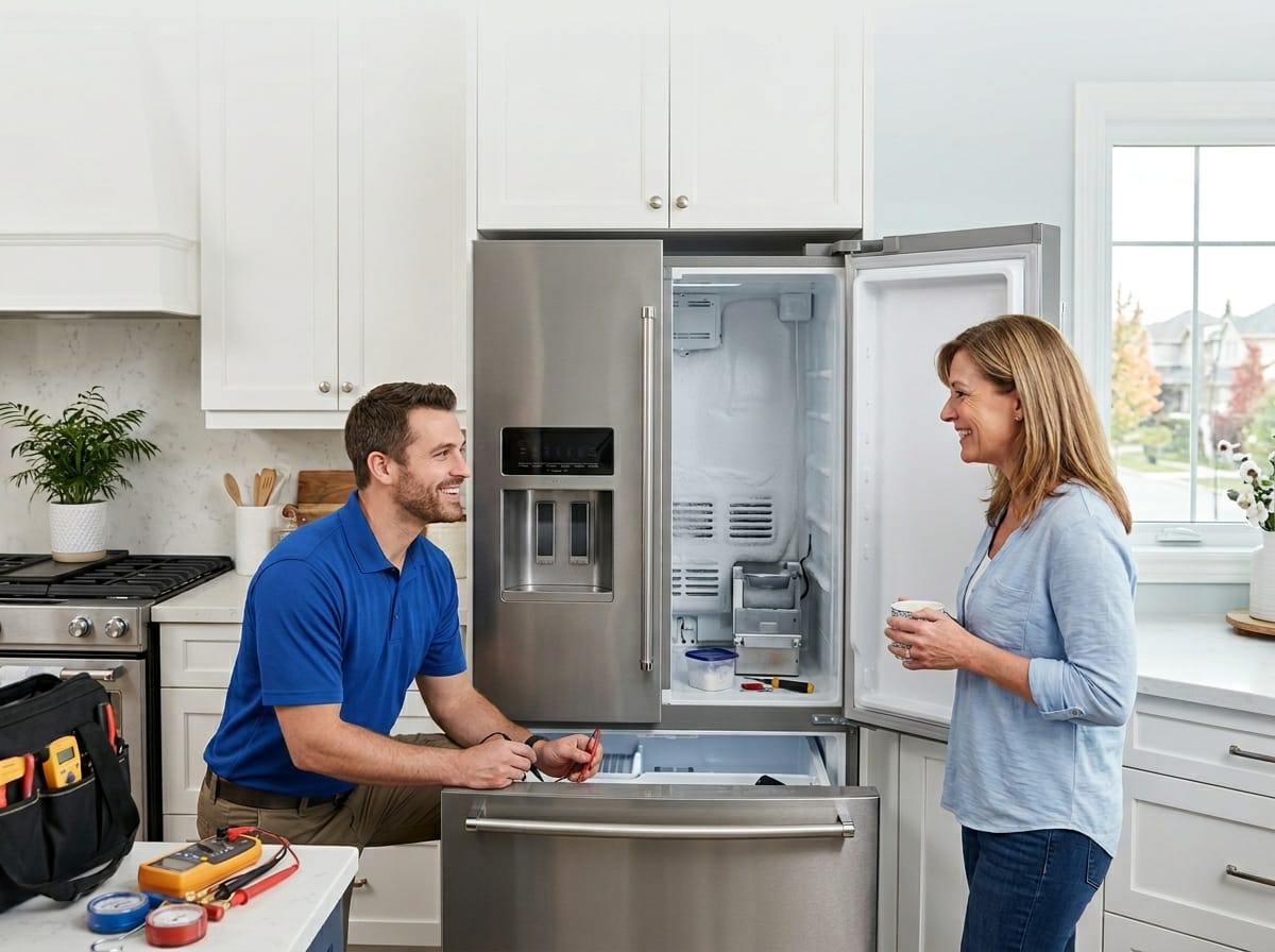 Fridge Repair Ottawa for Leaking &amp; Not Cooling Refrigerators