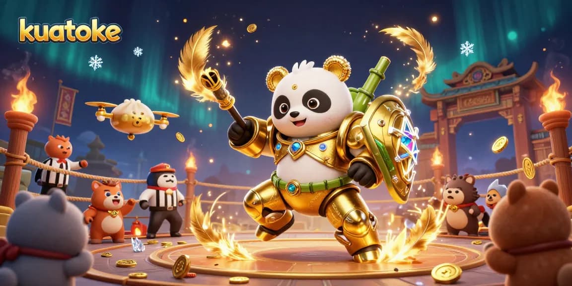 Kuatoke brings thrilling gambling vibes in an animated casino fight scene.