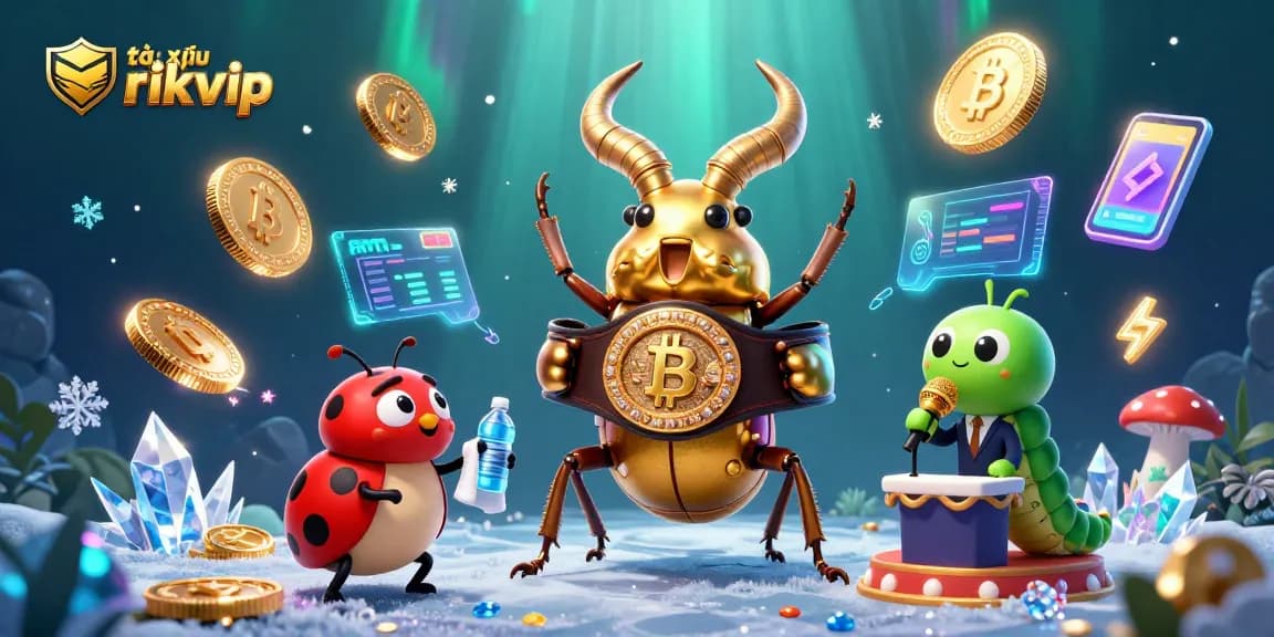 Engage with tài xỉu rikvip action featuring vibrant 3D characters in an electrifying casino scene.