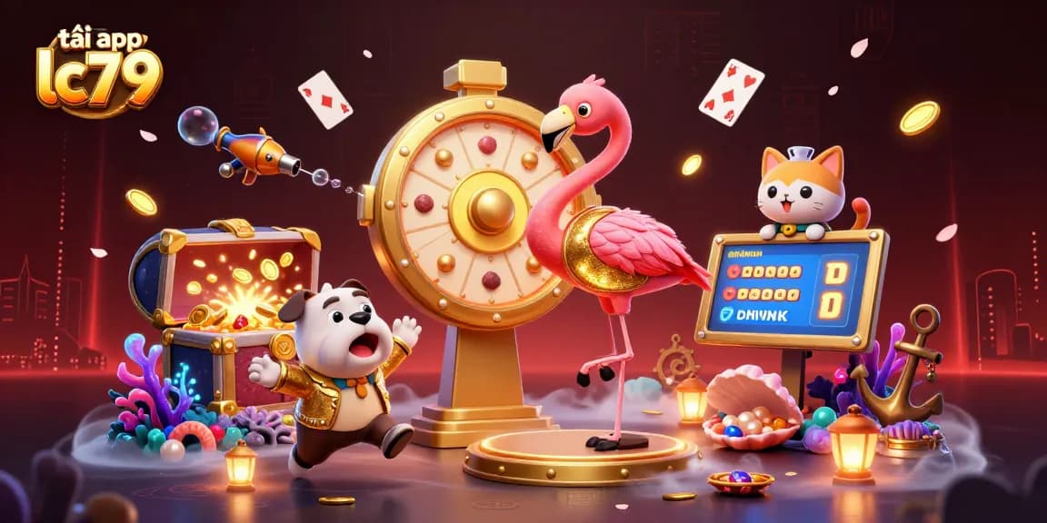 Trải nghiệm tải app lc79 với hình ảnh hấp dẫn từ các trò chơi casino sôi động.
