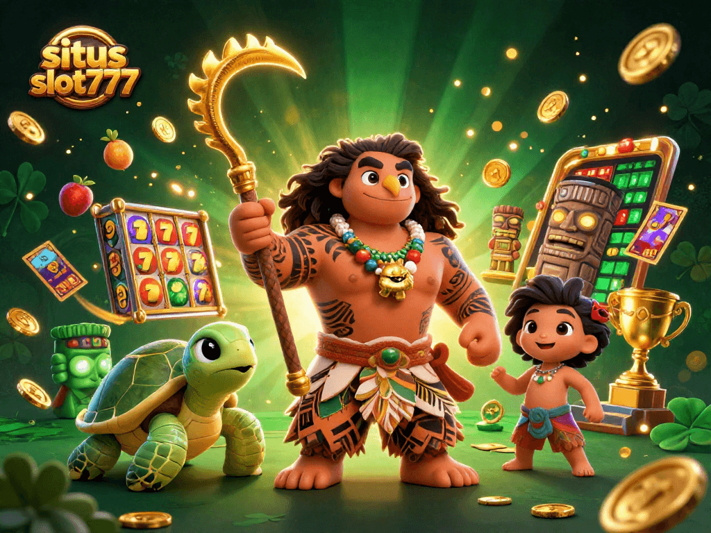 Experience thrilling gameplay at situs slot777 with vibrant slot graphics and dynamic characters.