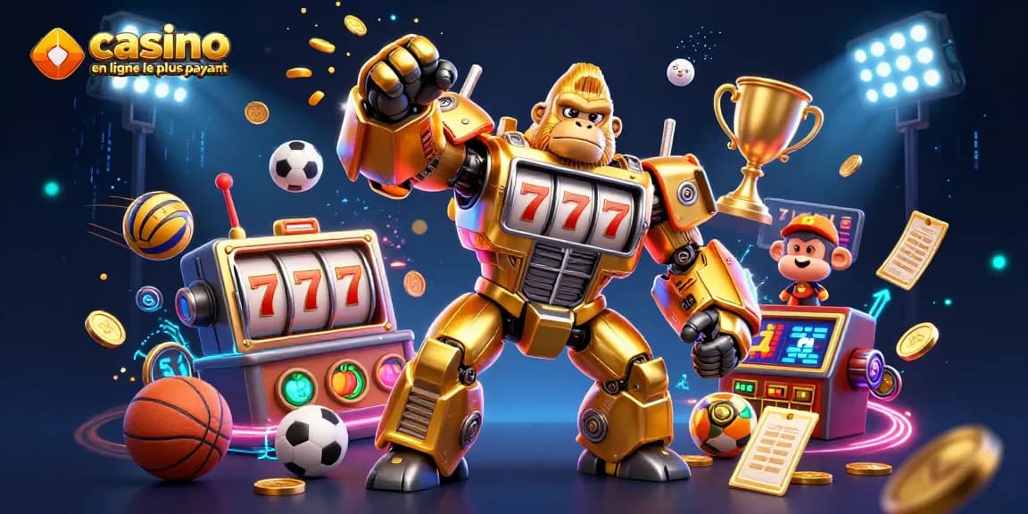Jouez au casino en ligne le plus payant avec des machines à sous, des gains et des bonus éclatants.