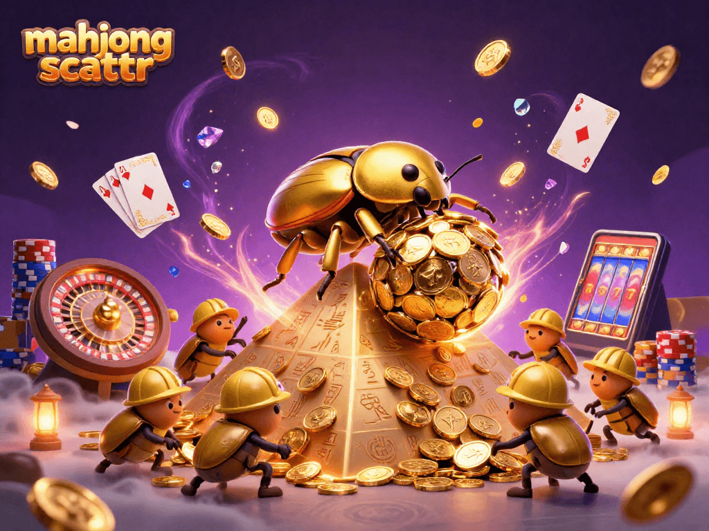 Experience the thrilling mahjong scatter action with golden coins and live casino dynamics.