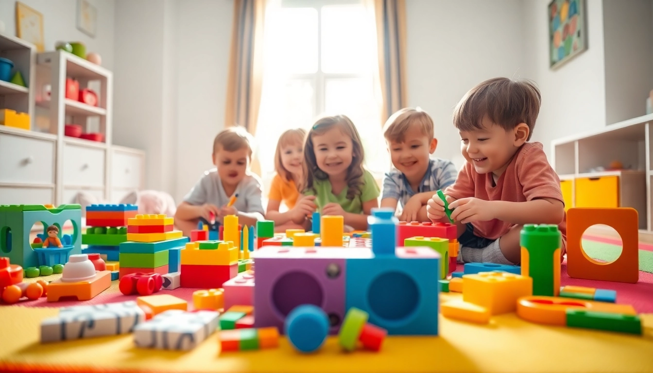 Visit the website to see children joyfully playing with engaging, non-screen toys that foster creativity.