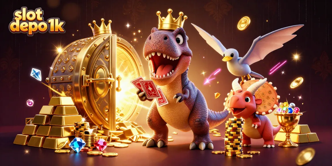 Memenangkan jackpot dengan slot depo 1k yang menawarkan pengalaman gaming tanpa batas di kasino.
