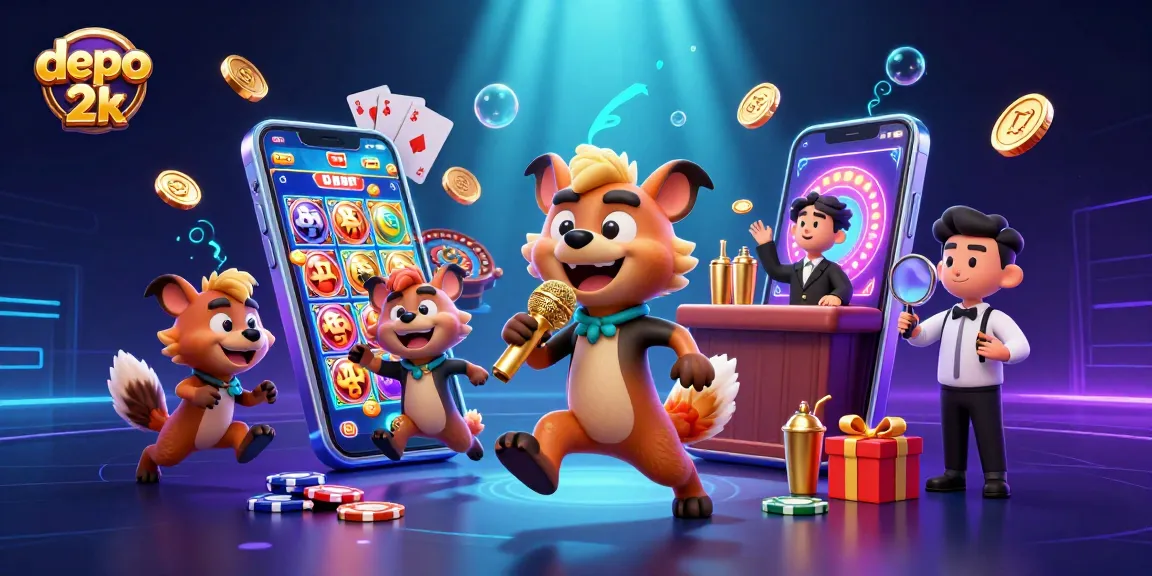 Slot online dengan depo 2k sambil menikmati komedi di kasino hyena yang ceria.
