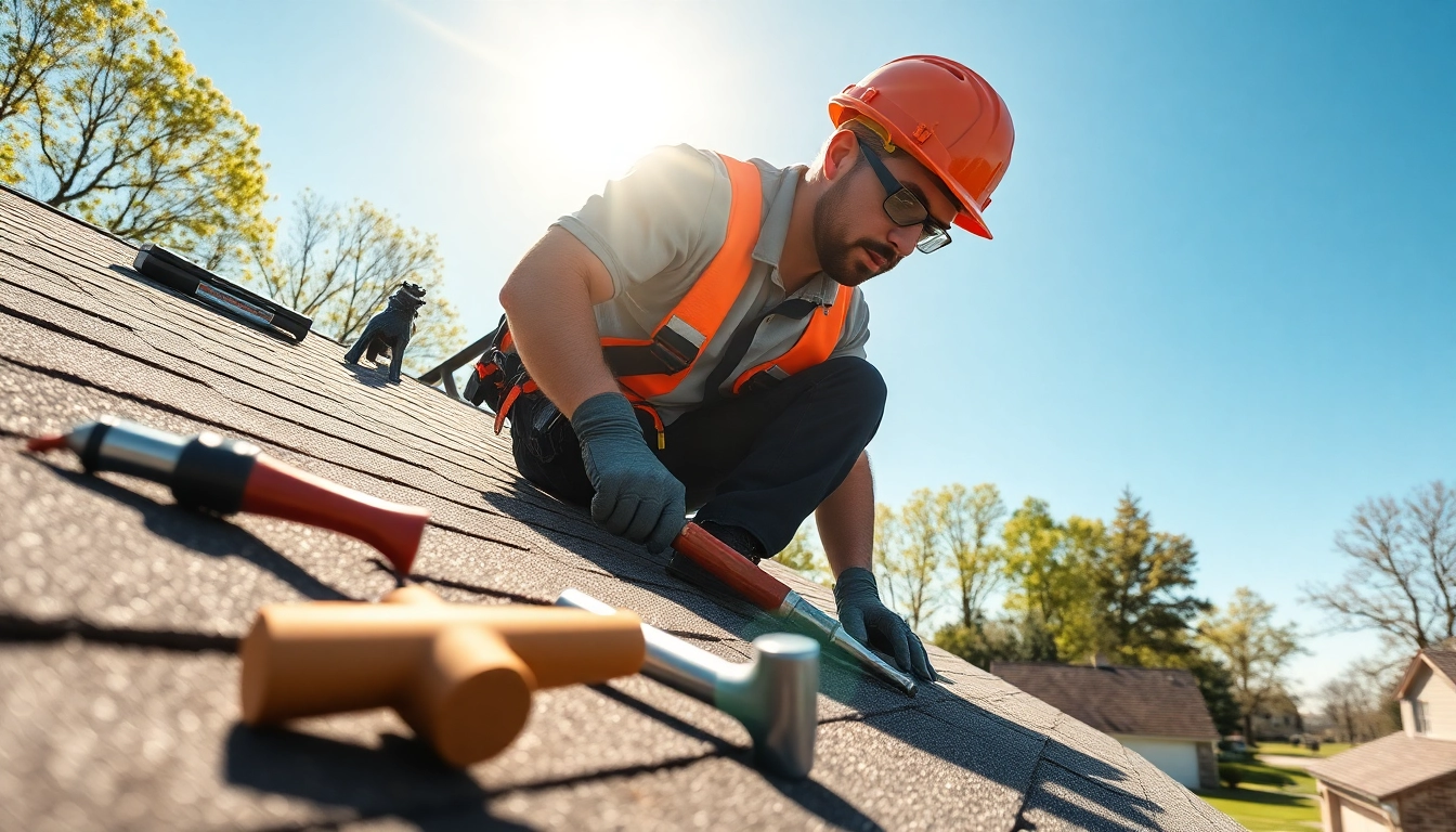 Expert roofing work in Twinsburg, Ohio, showcasing quality service and craftsmanship.