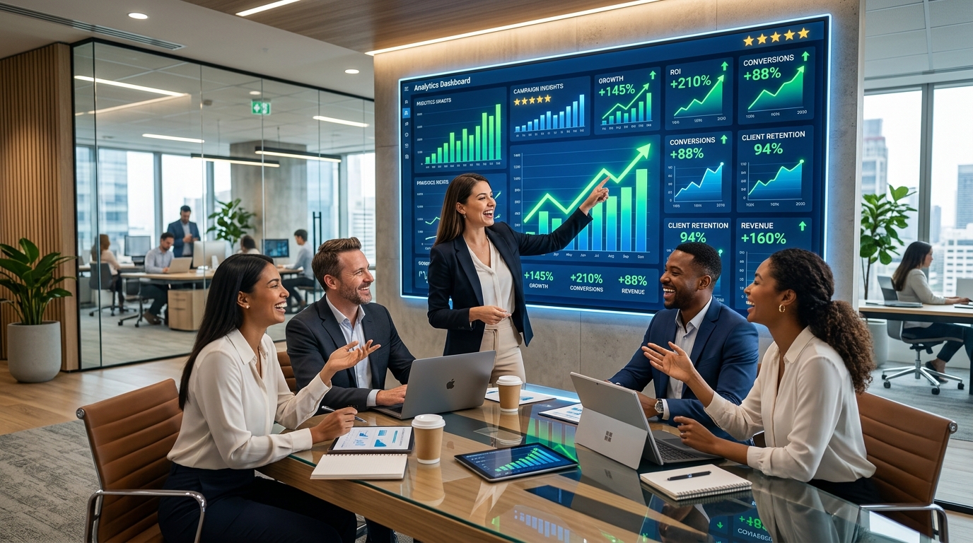 Marketing Experts Delivering Data-Driven Strategies for Business Success