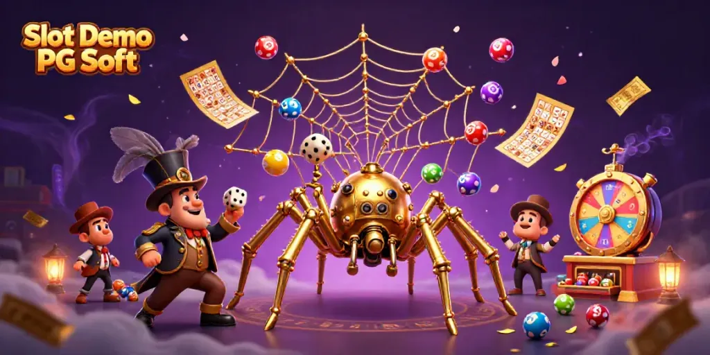 Engage in Slot Demo PG Soft with a vibrant steampunk scene featuring dynamic game elements.