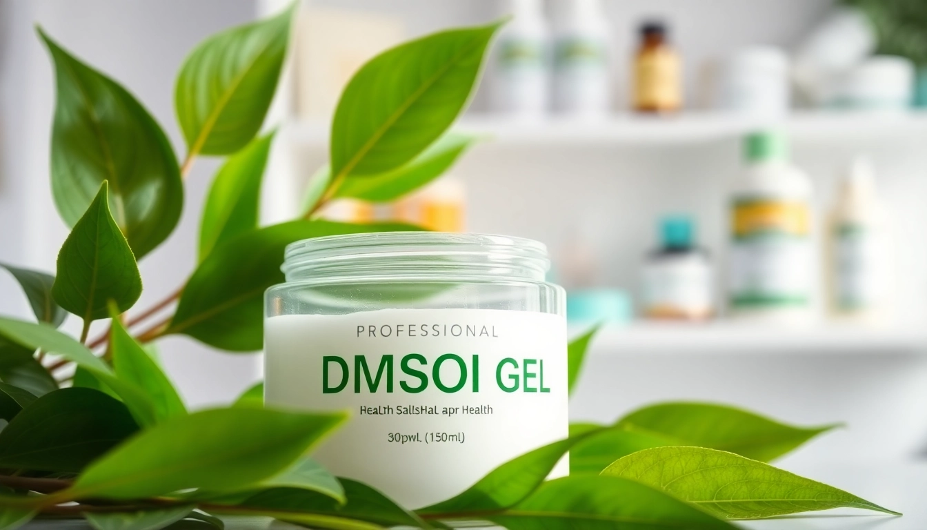 A person applying DMSO gel on skin, highlighting its soothing properties and therapeutic effects.