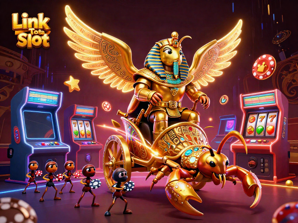 Gali kemenangan melalui Link Toto Slot dengan pemandangan kasino yang memukau dan slot penuh warna.