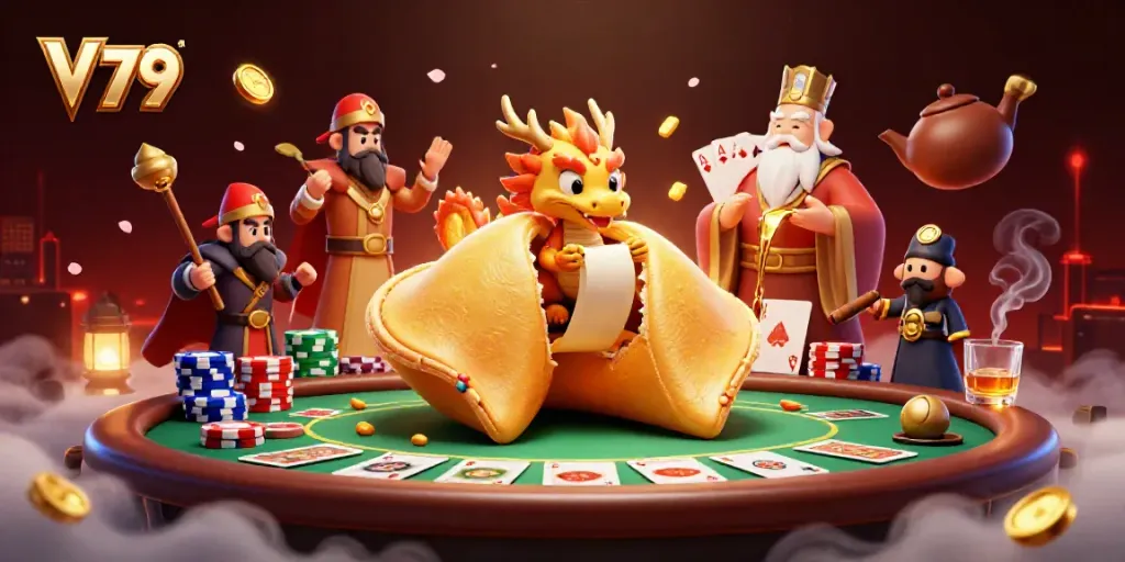 Players engaging in games at V 79 casino with vibrant colors and captivating atmosphere.