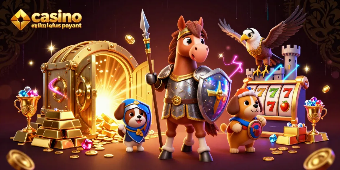Décrocher des gains dans un casino en ligne le plus payant avec un roi médiéval et un chiot noble.