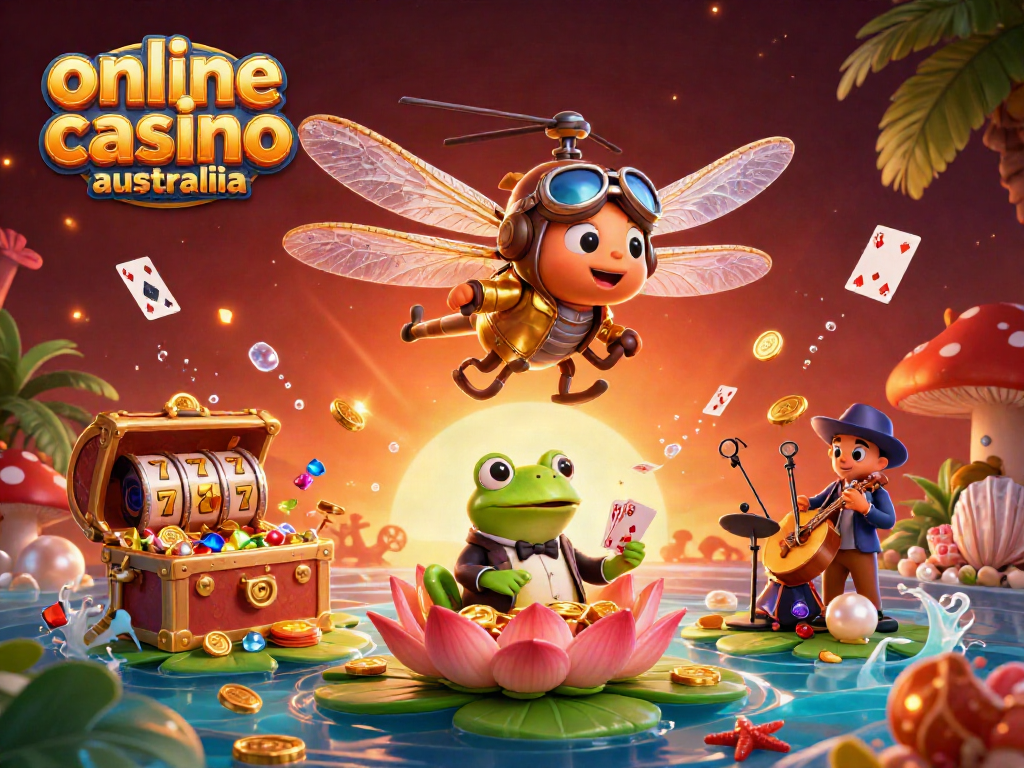 Experience the thrill of the online casino australia scene with dynamic characters and rich casino elements.