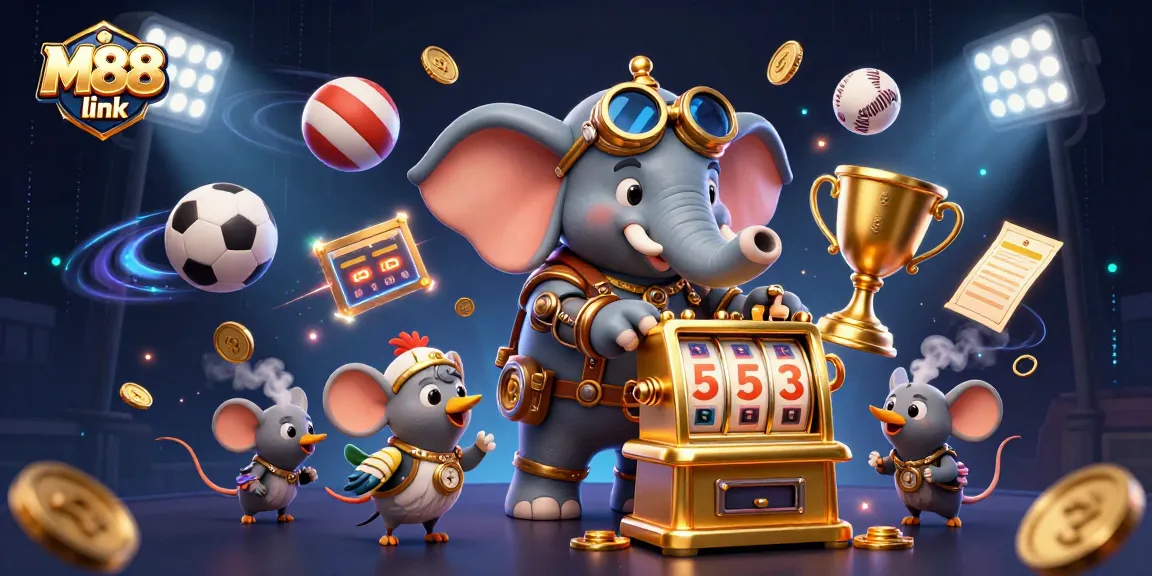 Experience exciting sports betting at M88 link with vibrant casino elements and action.