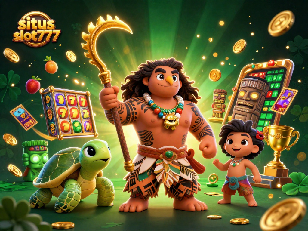 Experience thrilling gameplay at situs slot777 with vibrant slot graphics and dynamic characters.