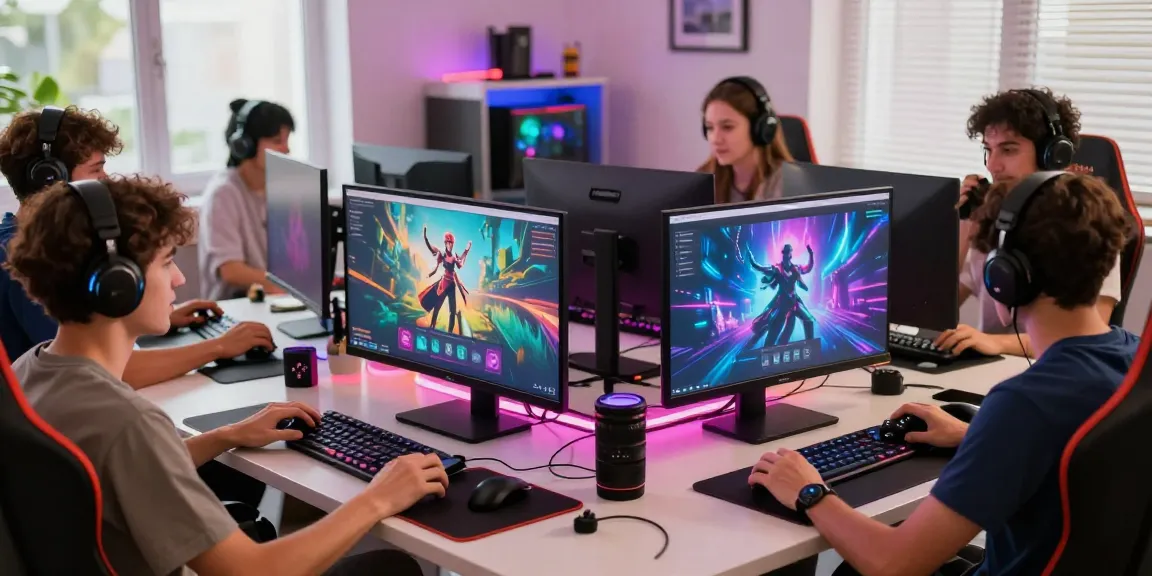 Experience gaming together on www.loginmantra88.com with friends in a vibrant setup.