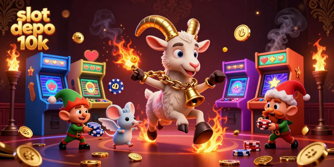 Slot depo 10k menghadirkan suasana kasino yang meriah dan seru dengan karakter unik dan elemen permainan yang menarik.