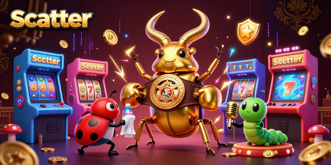 Generates scatter winning opportunities in engaging slot games with vibrant characters.